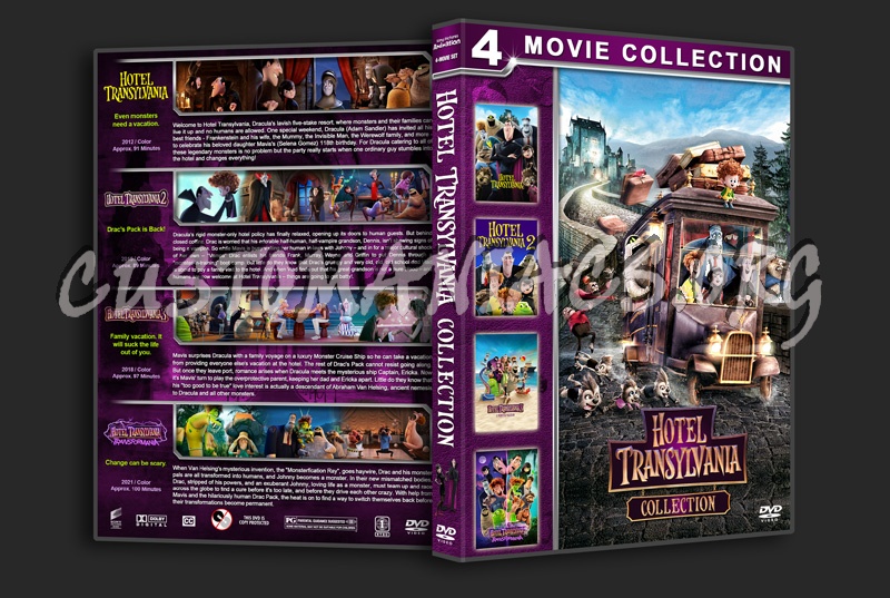 Hotel Transylvania Collection dvd cover
