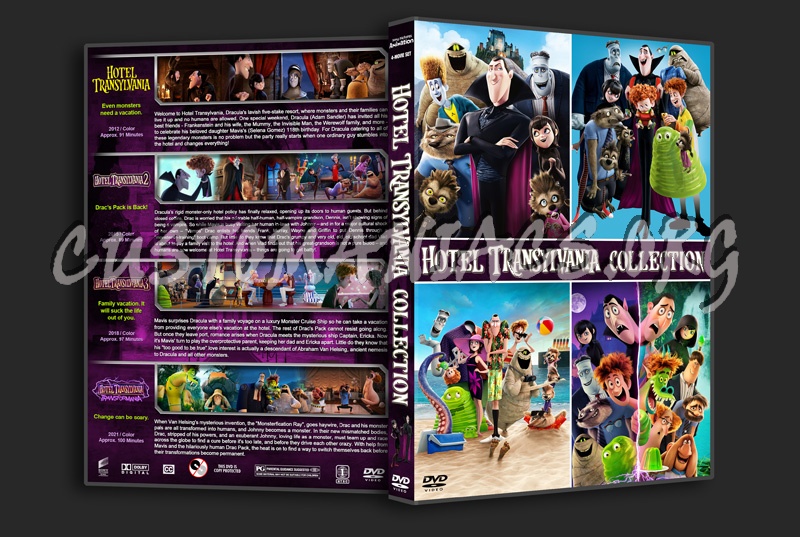 Hotel Transylvania Collection dvd cover