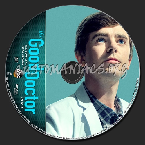 The Good Doctor Season 5 dvd label