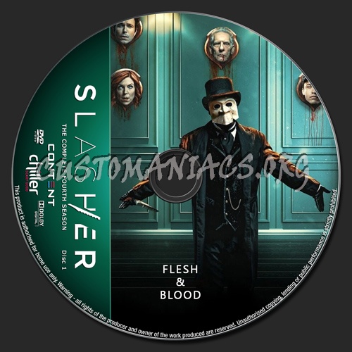 Slasher Season 4 dvd label