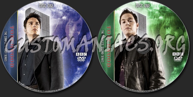 Torchwood - TV Collection dvd label