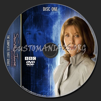 The Sarah Jane Adventures - TV Collection dvd label