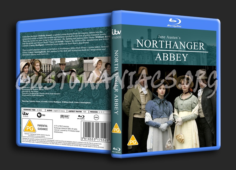 Northanger Abbey blu-ray cover