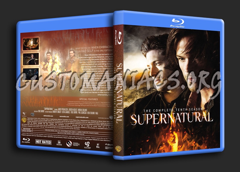 Supernatural Season 10 dvd cover