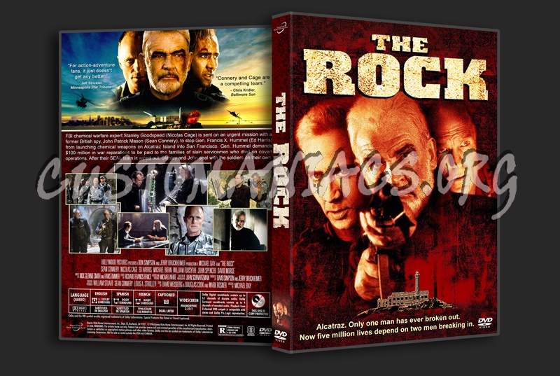 The Rock dvd cover