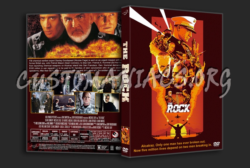 The Rock dvd cover