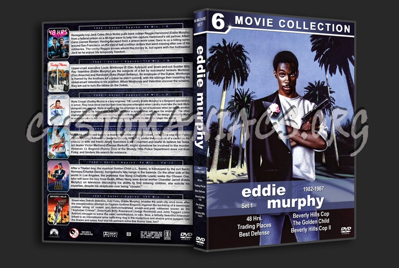 Eddie Murphy Filmography - Set 1 (1982-1987) dvd cover
