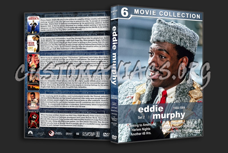 Eddie Murphy Filmography - Set 2 (1988-1994) dvd cover