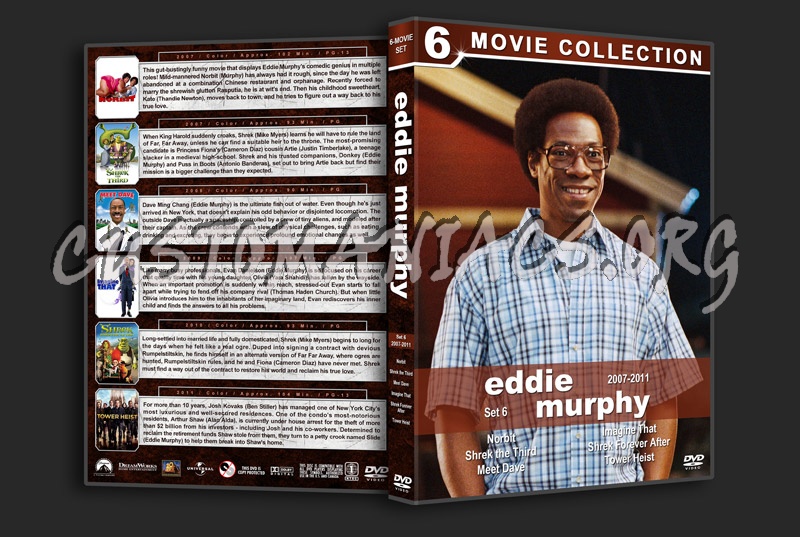 Eddie Murphy Filmography - Set 6 (2007-2011) dvd cover