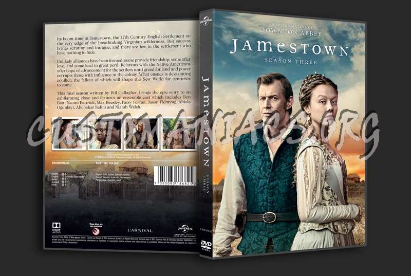 Jamestown Season 3 dvd cover