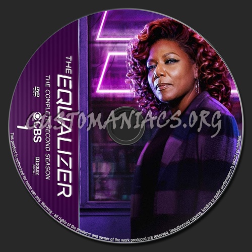 The Equalizer Season 2 dvd label