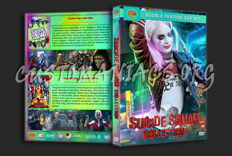 Suicide Squad Collection dvd cover