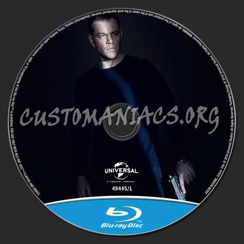 Jason Bourne blu-ray label