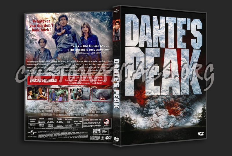 Dantes Peak dvd cover