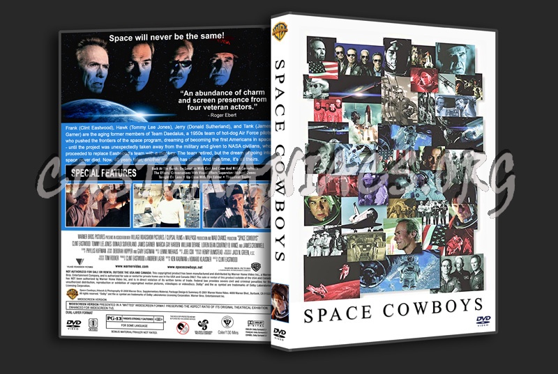 Space Cowboys dvd cover