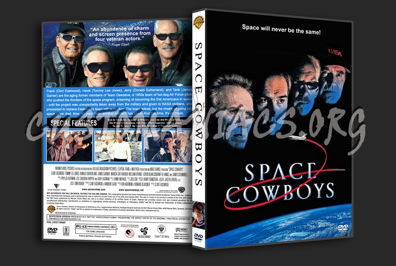 Space Cowboys dvd cover