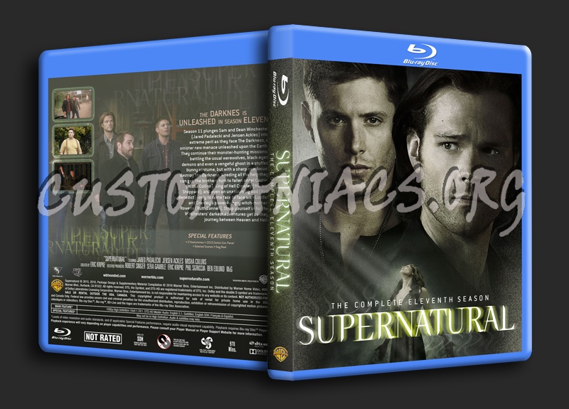 Supernatural Season 11 dvd cover