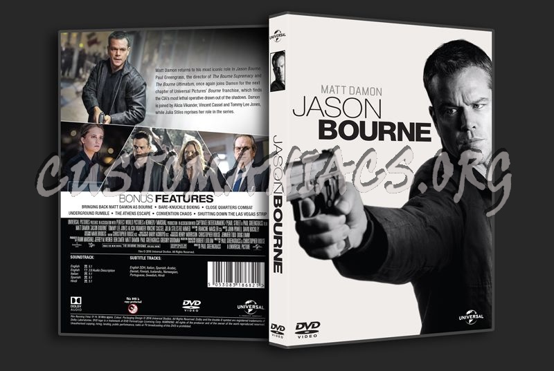 Jason Bourne dvd cover