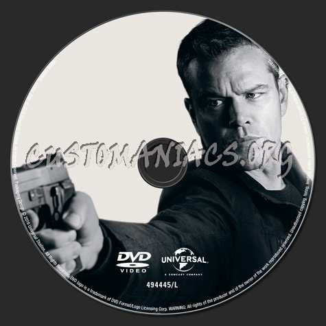 Jason Bourne dvd label