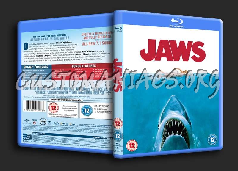 Jaws blu-ray cover