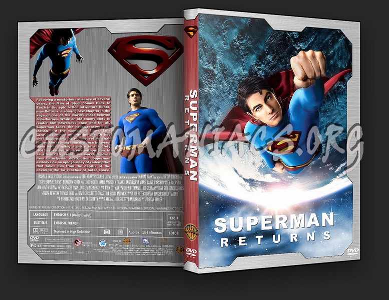 Superman Returns dvd cover