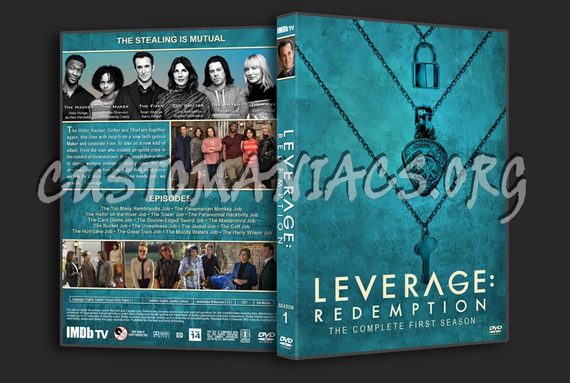 Leverage: Redemption - Season 1 dvd cover