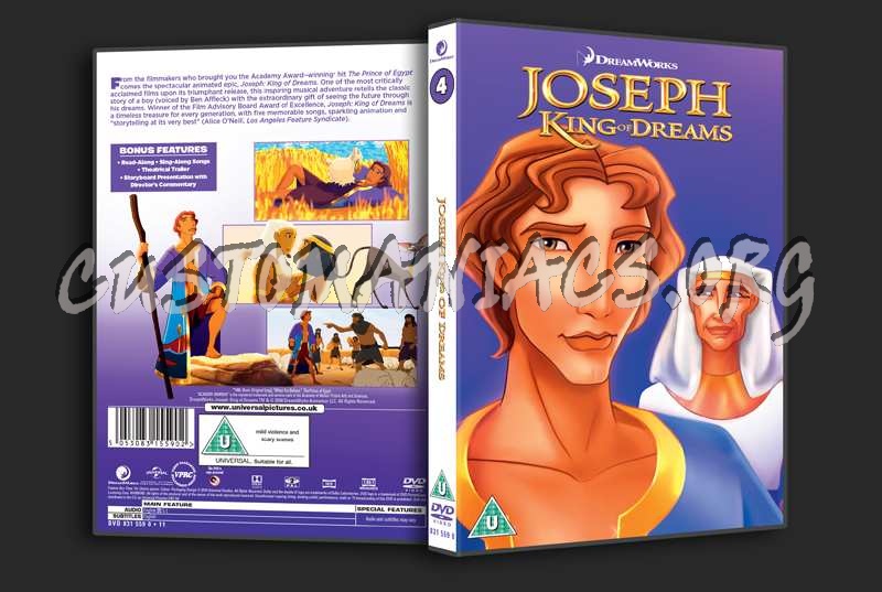 Joseph King of Dreams dvd cover