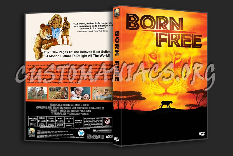 Born Free dvd cover