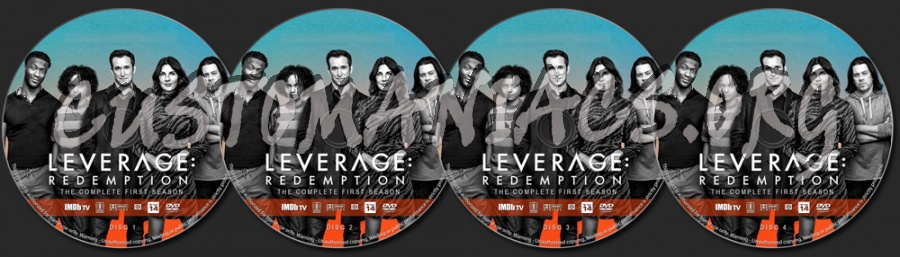 Leverage: Redemption - Season 1 dvd label