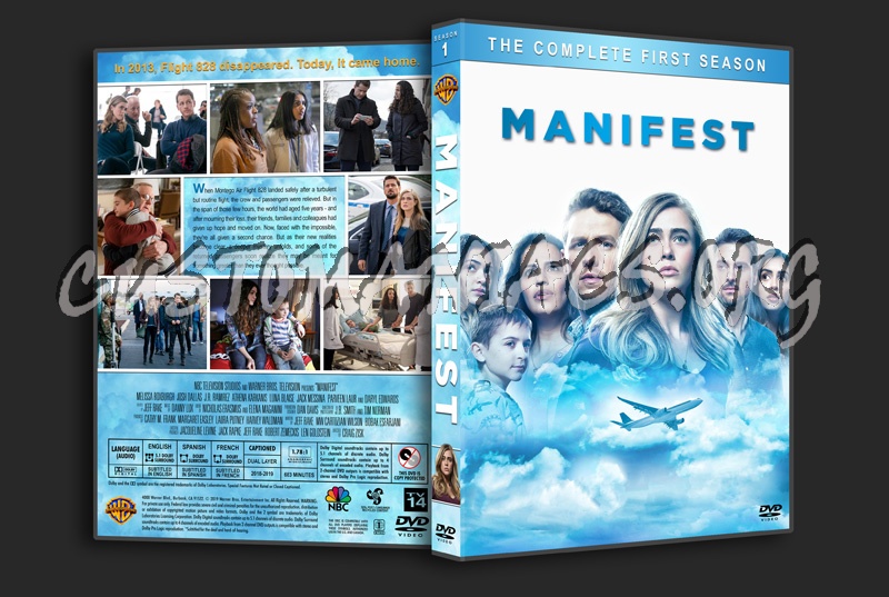 Manifest - Season 1 dvd cover