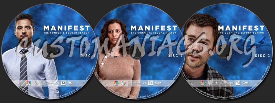 Manifest - Season 2 dvd label