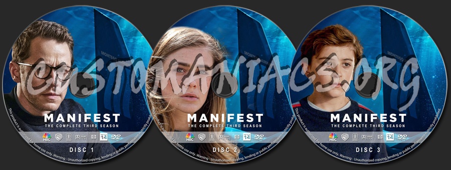 Manifest - Season 3 dvd label