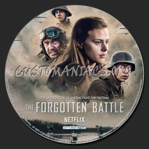 The Forgotten Battle dvd label
