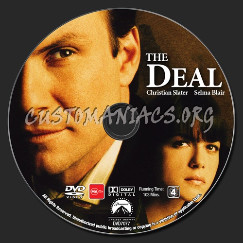 The Deal dvd label
