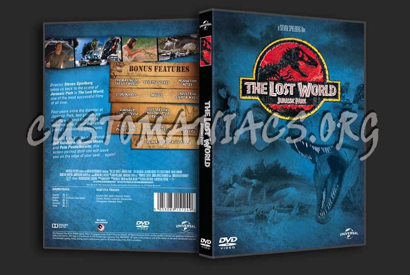 Jurassic Park The Lost World dvd cover