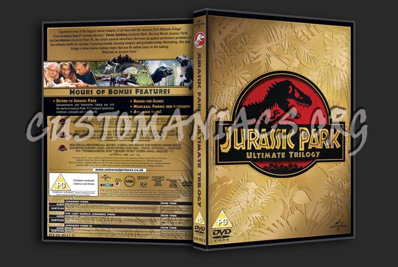 Jurassic Park Trilogy dvd cover