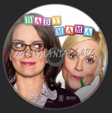 Baby Mama dvd label