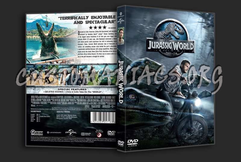 Jurassic World dvd cover