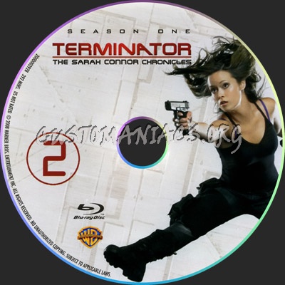 Terminator - The Sarah Connor Chronicles - S1 dvd label