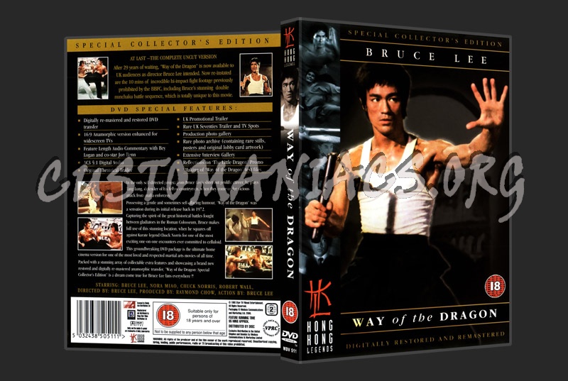 Way of the Dragon dvd cover