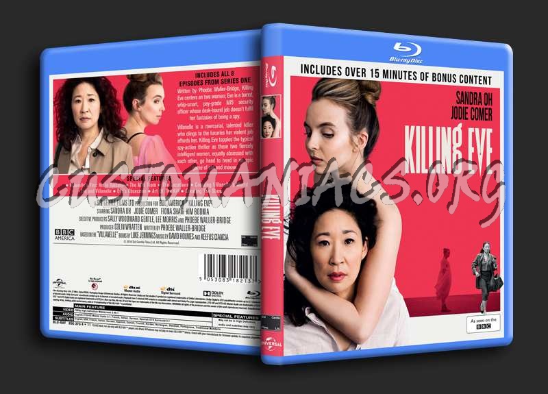 Killing Eve Season 1 blu-ray cover