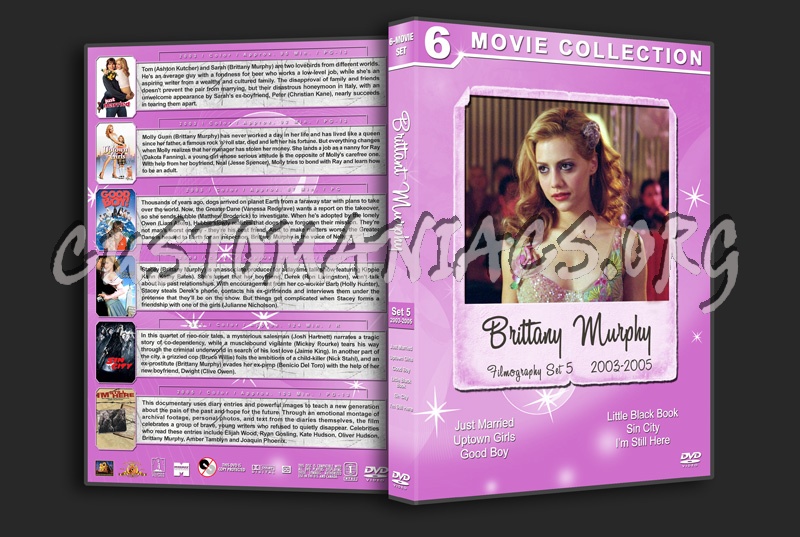 Brittany Murphy Filmography - Set 5 (2003-2005) dvd cover