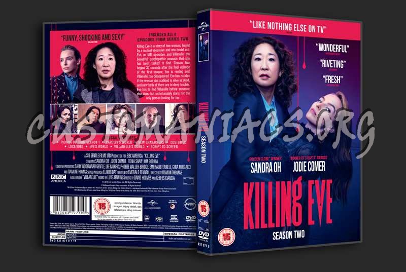 Killing Eve Season 2 dvd cover