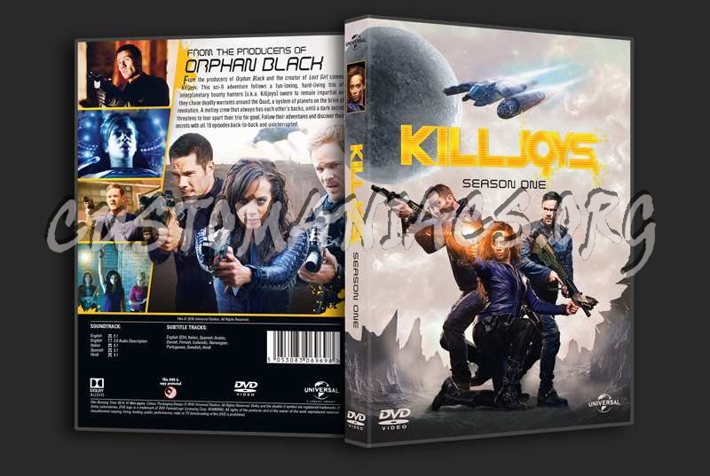 Killjoys Season 1 dvd cover