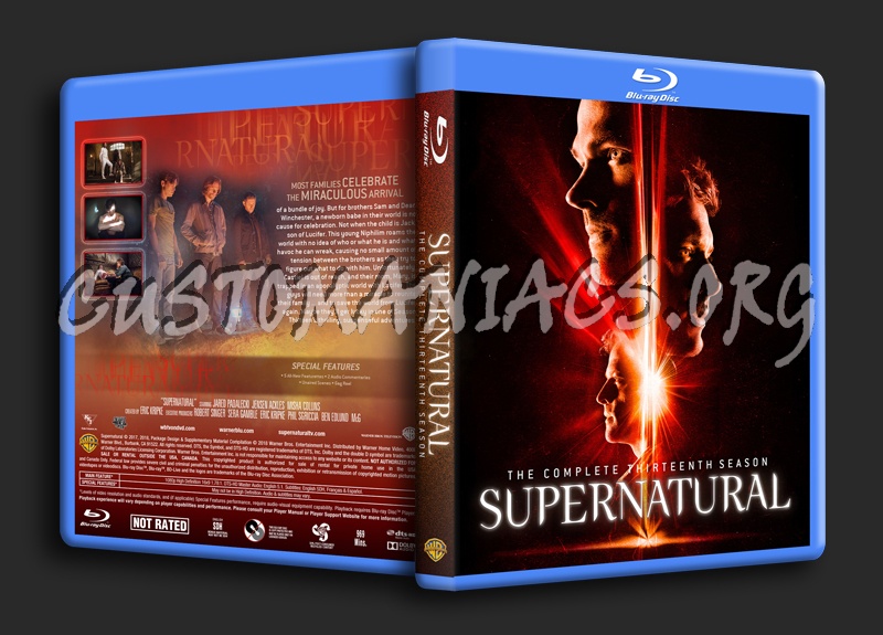 Supernatural Season 13 dvd cover