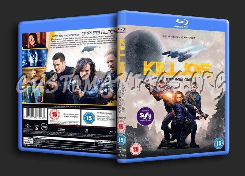 Killjoys Season 1 blu-ray cover
