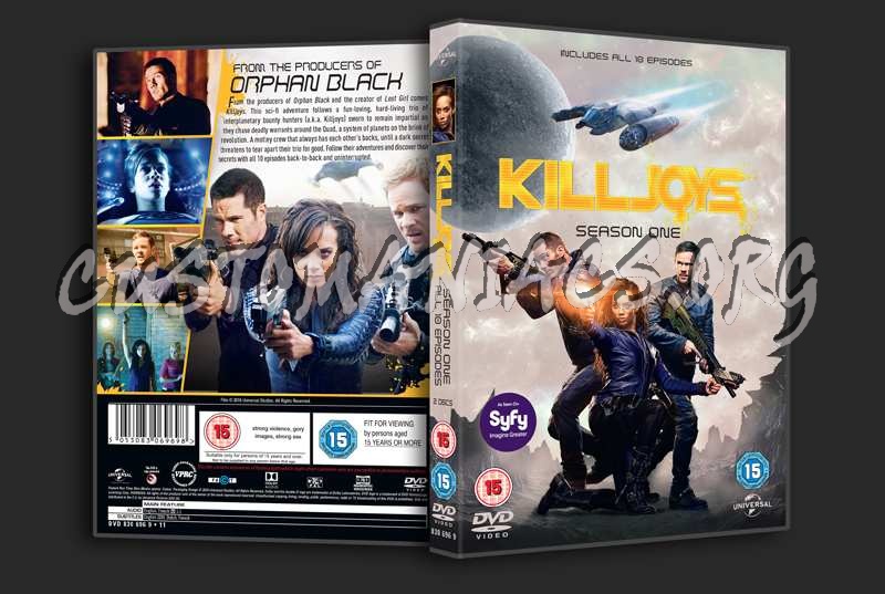 Killjoys Season 1 dvd cover