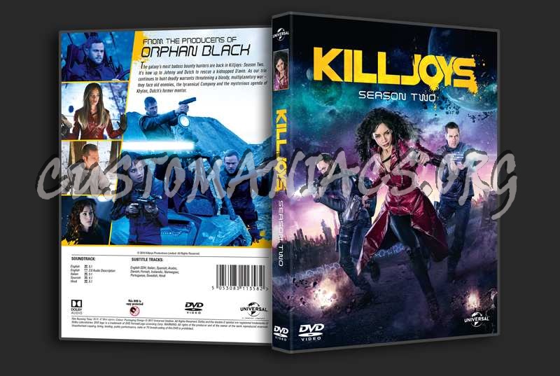 Killjoys Season 2 dvd cover