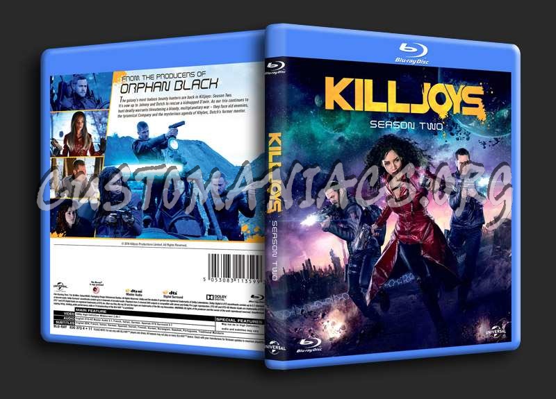 Killjoys Season 2 blu-ray cover