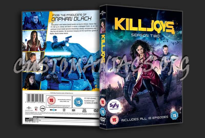 Killjoys Season 2 dvd cover